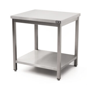 HCB Pro-line Werktafel - met onderschap - 80 x 70 x 85 cm - RVS
