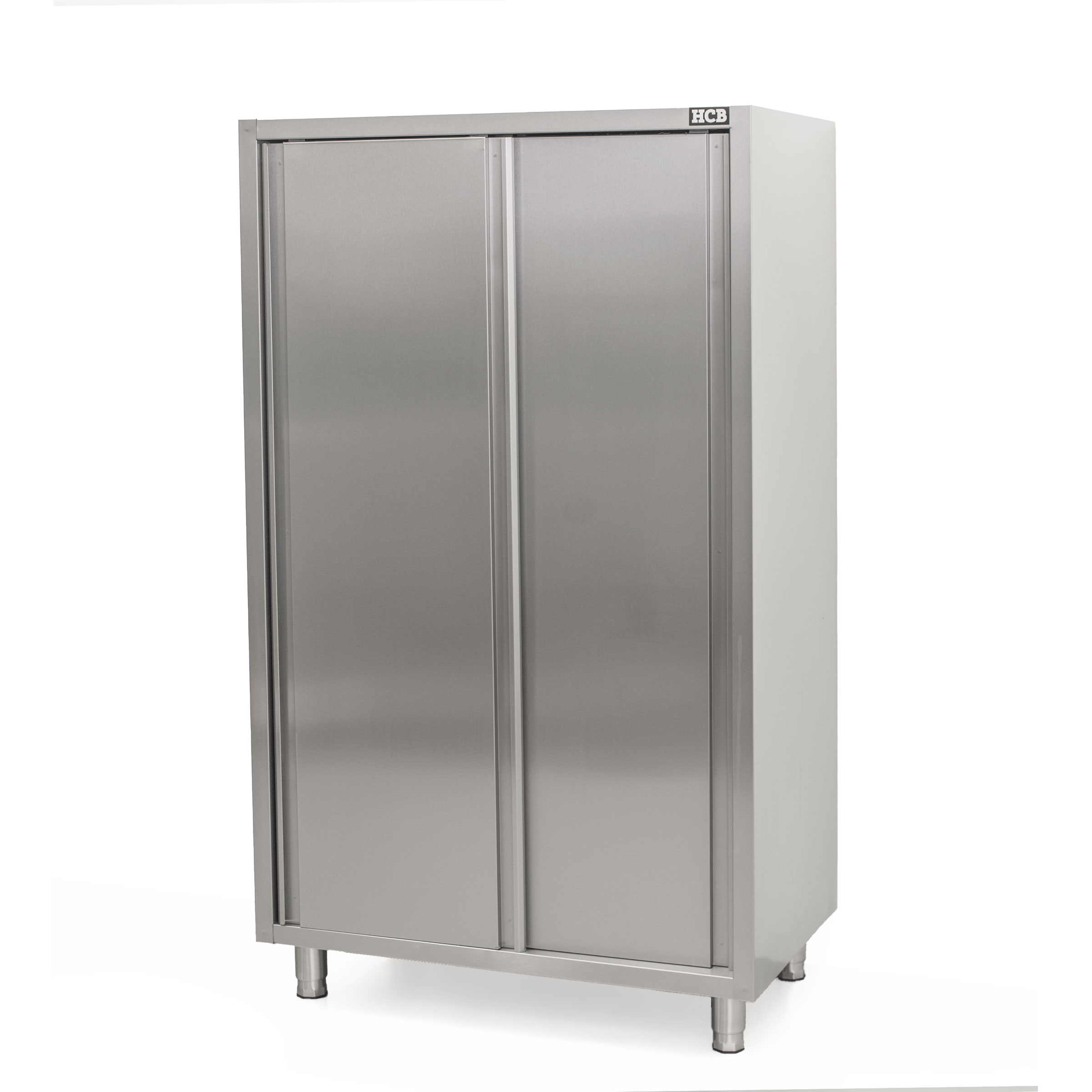 HCB Pro-line Servieskast - 2 deuren - 100 cm - RVS