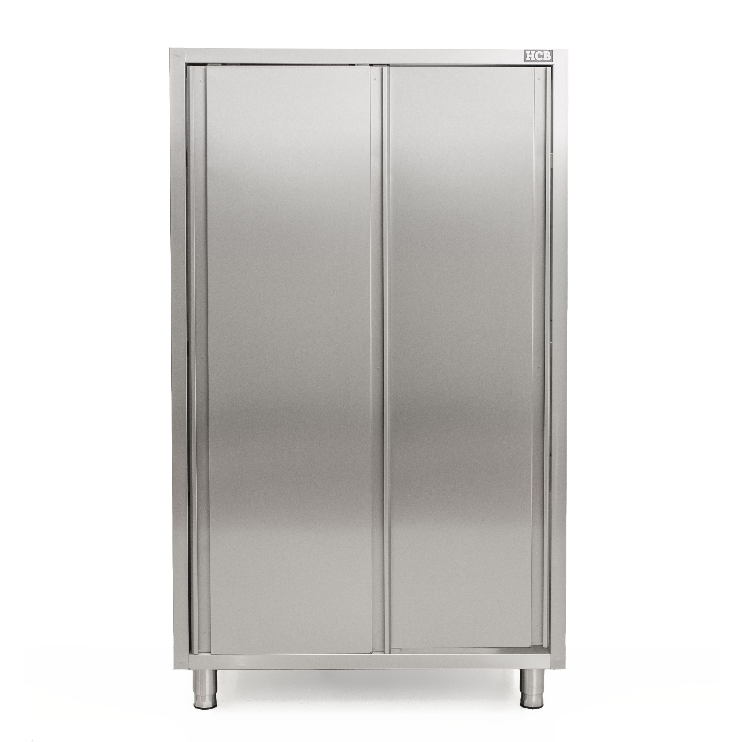 HCB Pro-line Servieskast - 2 deuren - 100 cm - RVS - Afbeelding 2