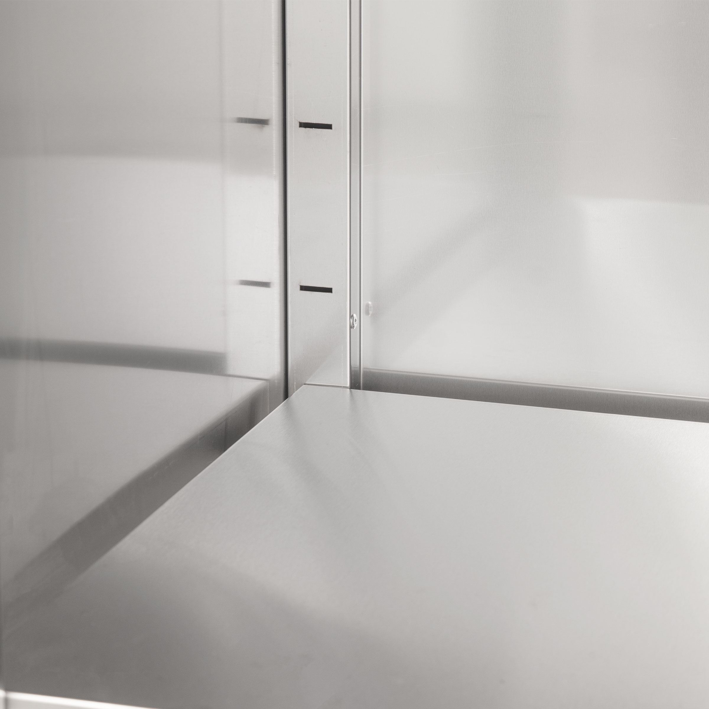 HCB Pro-line Servieskast - 2 deuren - 100 cm - RVS - Afbeelding 5