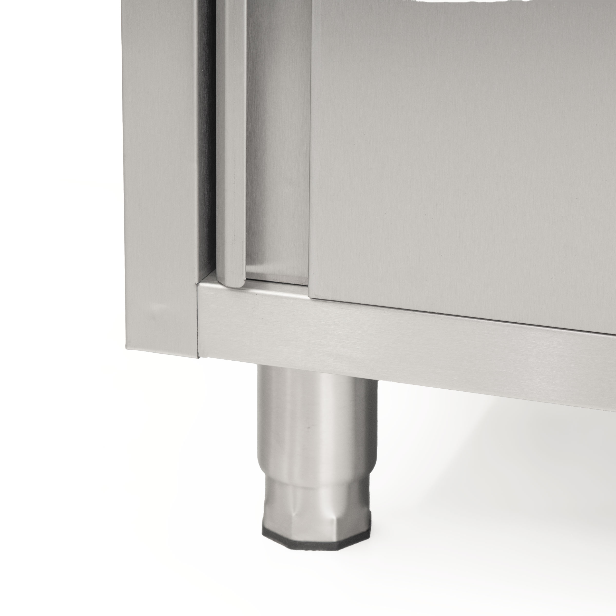 HCB Pro-line Servieskast - 2 deuren - 100 cm - RVS - Afbeelding 7