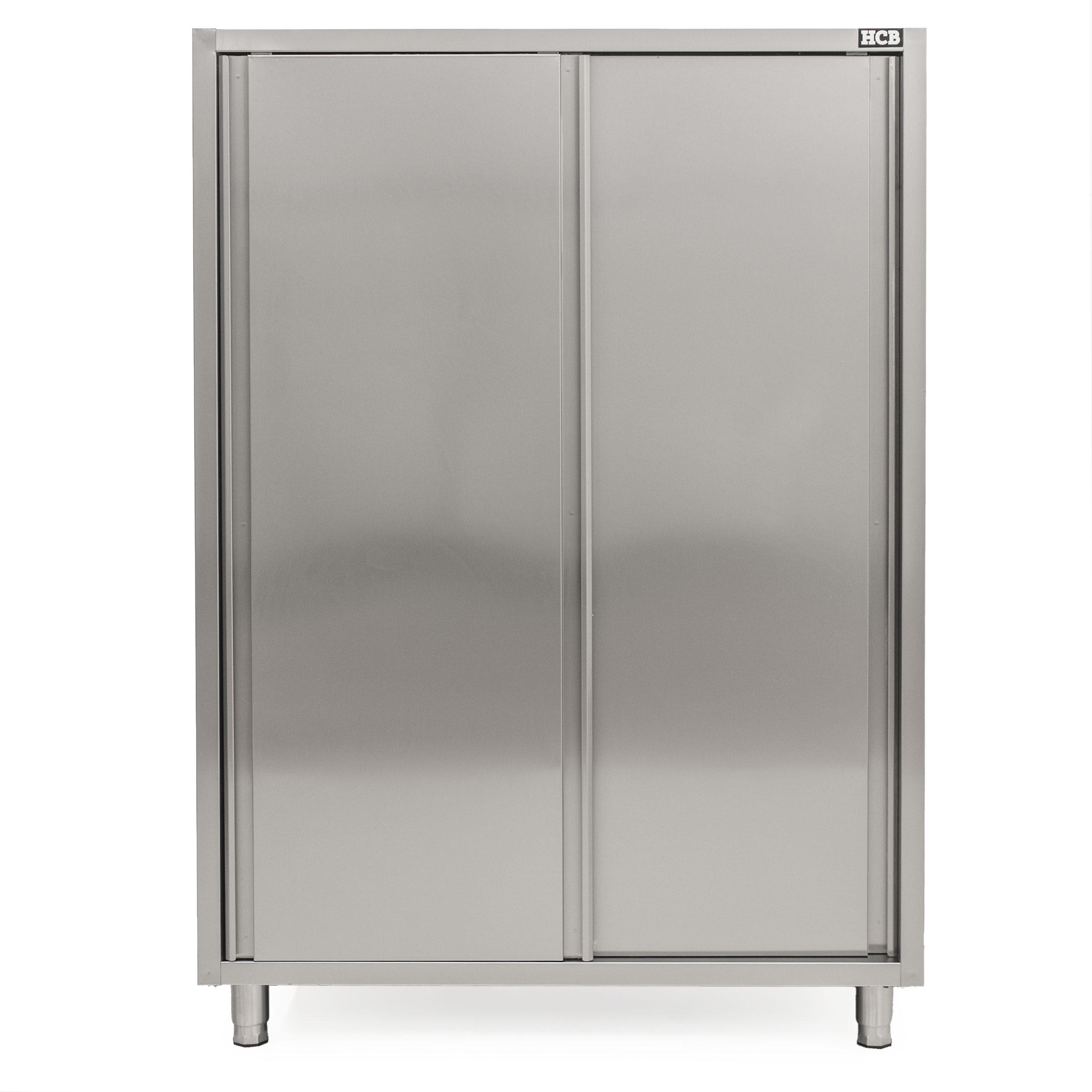 HCB Pro-line Servieskast - 2 deuren - 120 cm - RVS - Afbeelding 2