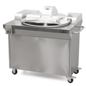 Cortador de cuencos HCB - 20 litros - con ruedas - 230 V - acero inoxidable