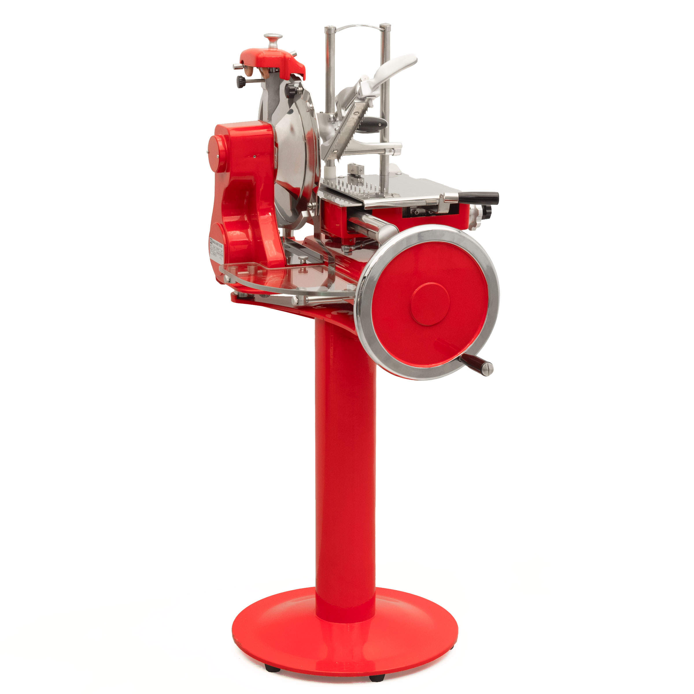 HCB Snijmachine met vliegwiel - 300 mm - handmatig - incl. onderstel - rood - Afbeelding 3