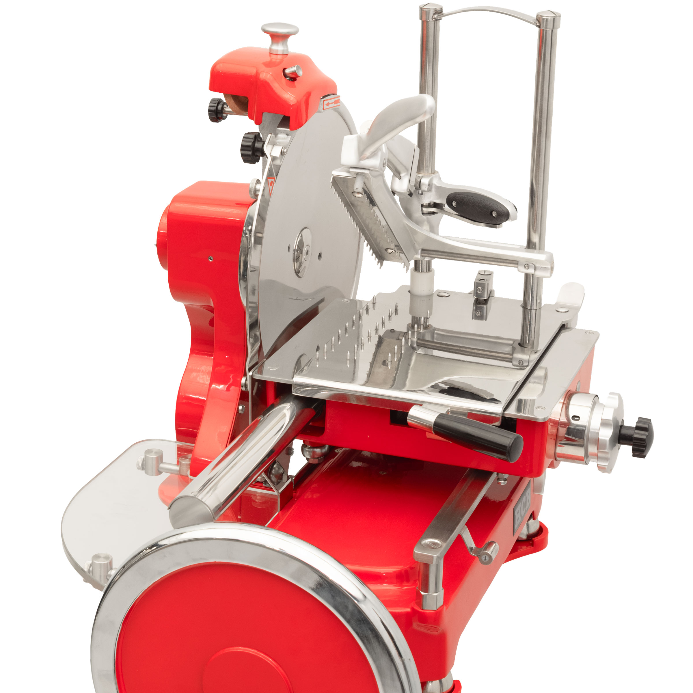 HCB Snijmachine met vliegwiel - 300 mm - handmatig - incl. onderstel - rood - Afbeelding 4