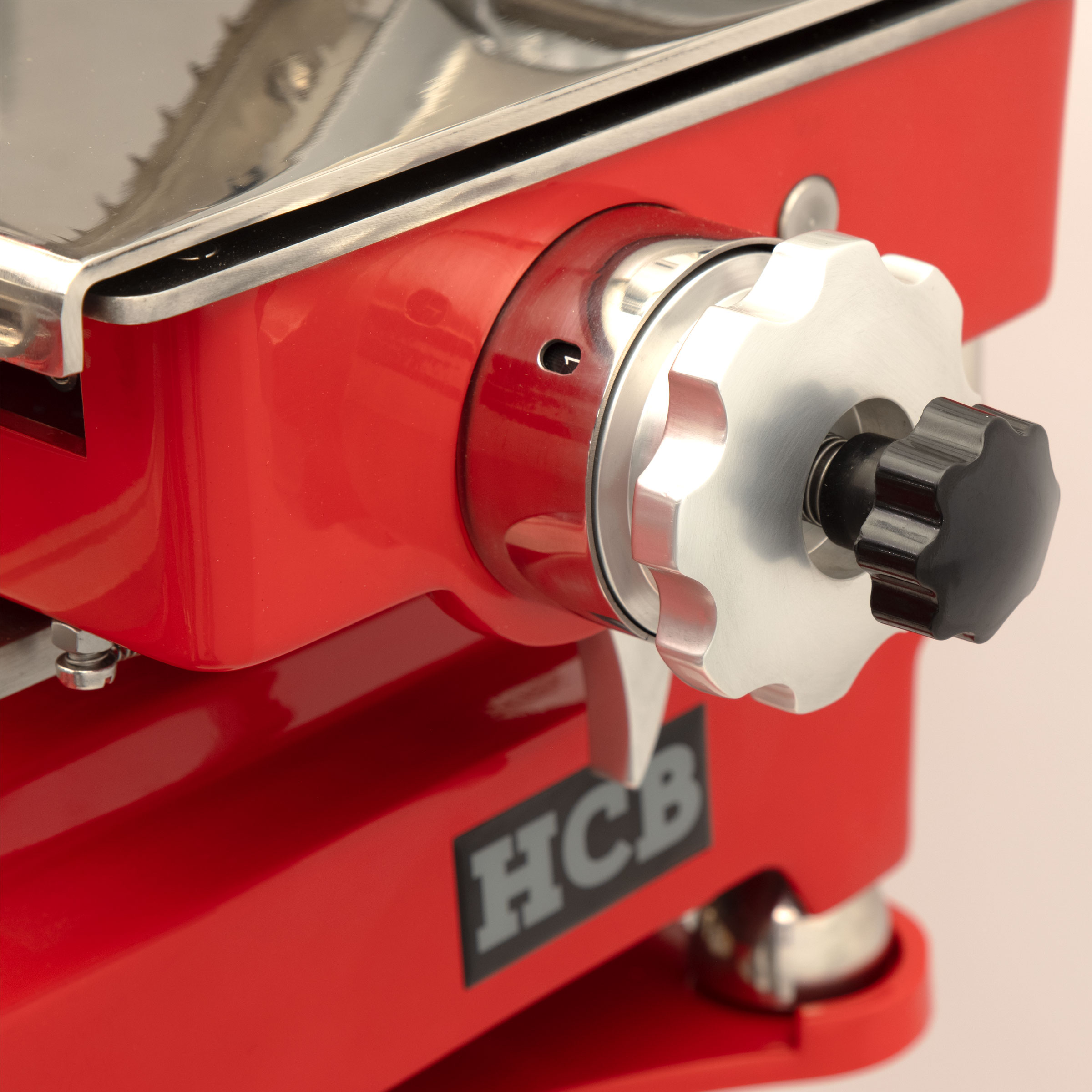 HCB Snijmachine met vliegwiel - 300 mm - handmatig - incl. onderstel - rood - Afbeelding 7