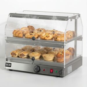HCB Warmhoudvitrine - 50 cm - 230V - RVS