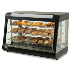 HCB Heated Display Case - 90 cm - 230V - Stainless Steel