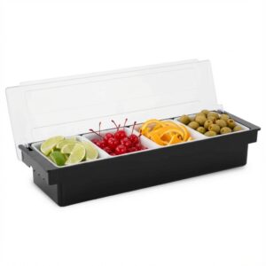 HCB Ingredientenhouder - 4 bakken - 49,5 cm