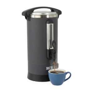 HCB Percolator - 8,7 liter - 55 kopjes - zwart - 230V - RVS