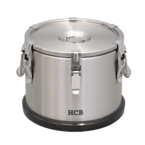 HCB Geïsoleerde container - draagbaar - 15 liter - RVS
