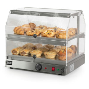HCB Warmhoudvitrine - 50 cm - 230V - RVS