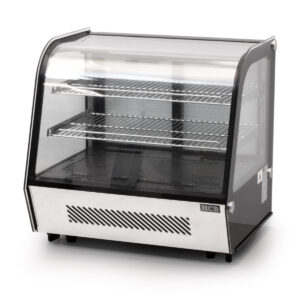 HCB Luxe koelvitrine - 120 liter - 230V - RVS