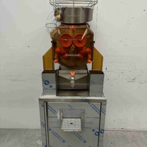 Cancan Automatische sinaasappelpers citruspers met zelfbedieningssysteem en verrijdbaar onderstel 230V Horeca