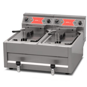 HCB Friteuse - 2 x 12 liter - 400V - RVS