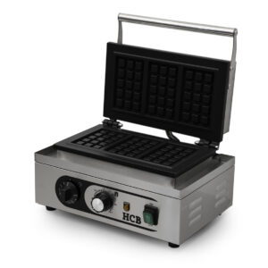 HCB Wafelijzer - Luikse wafels - 3st - 230V - RVS