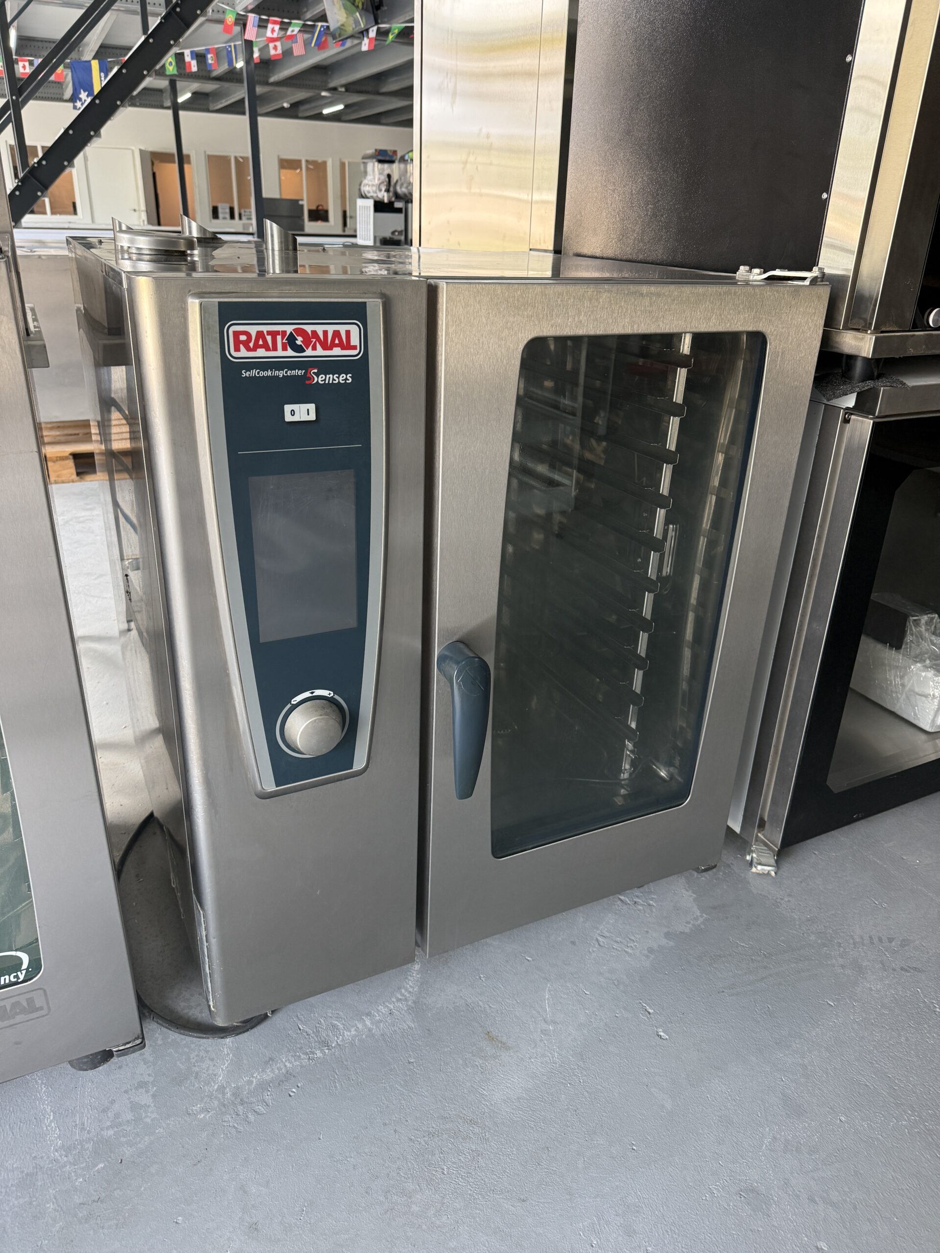 RVS Rational SCC SelfCookingCenter 10 x 1/1 GN PROPAAN - Afbeelding 2