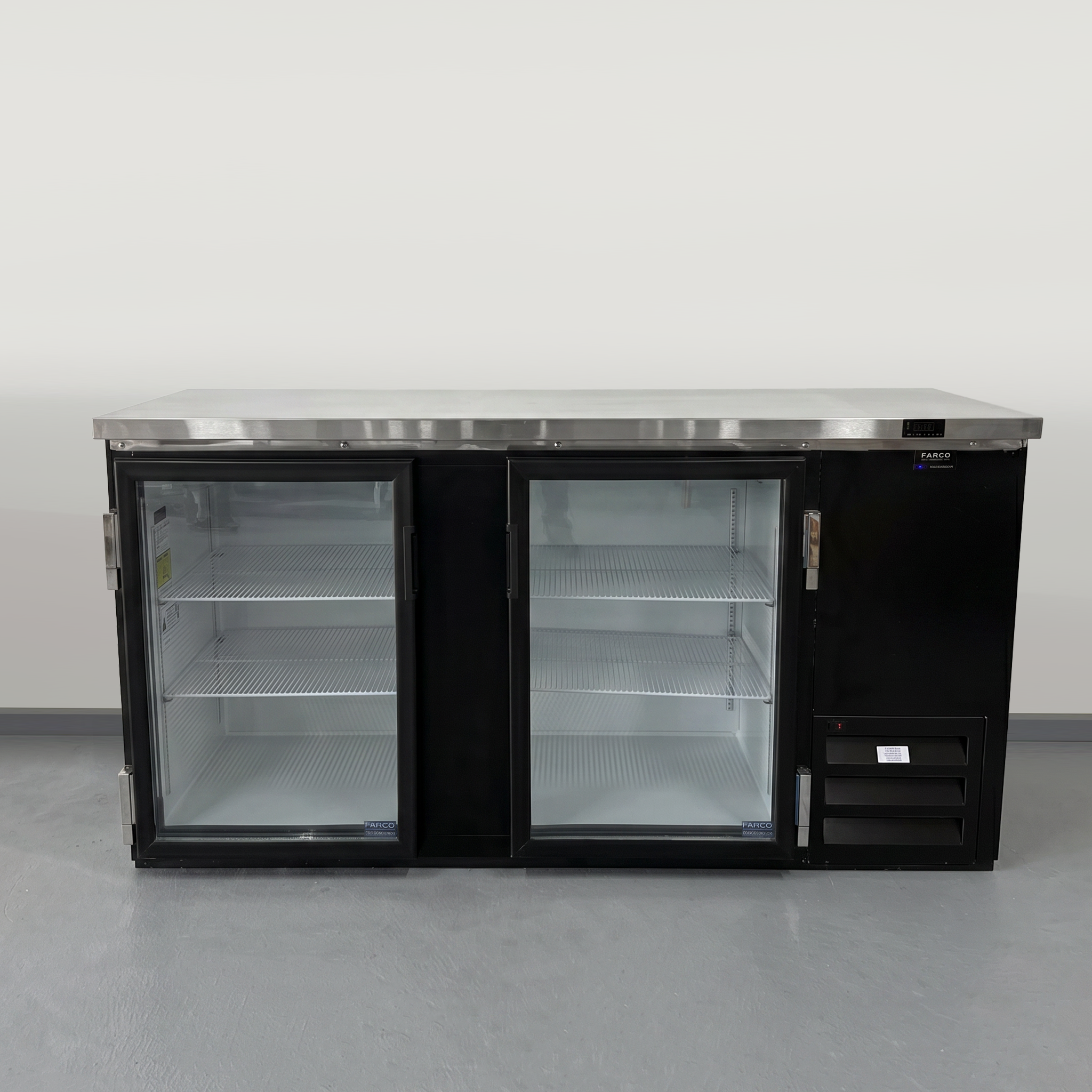 Farco Fogel, nevera de 2 puertas, 538 litros, 175,6 cm