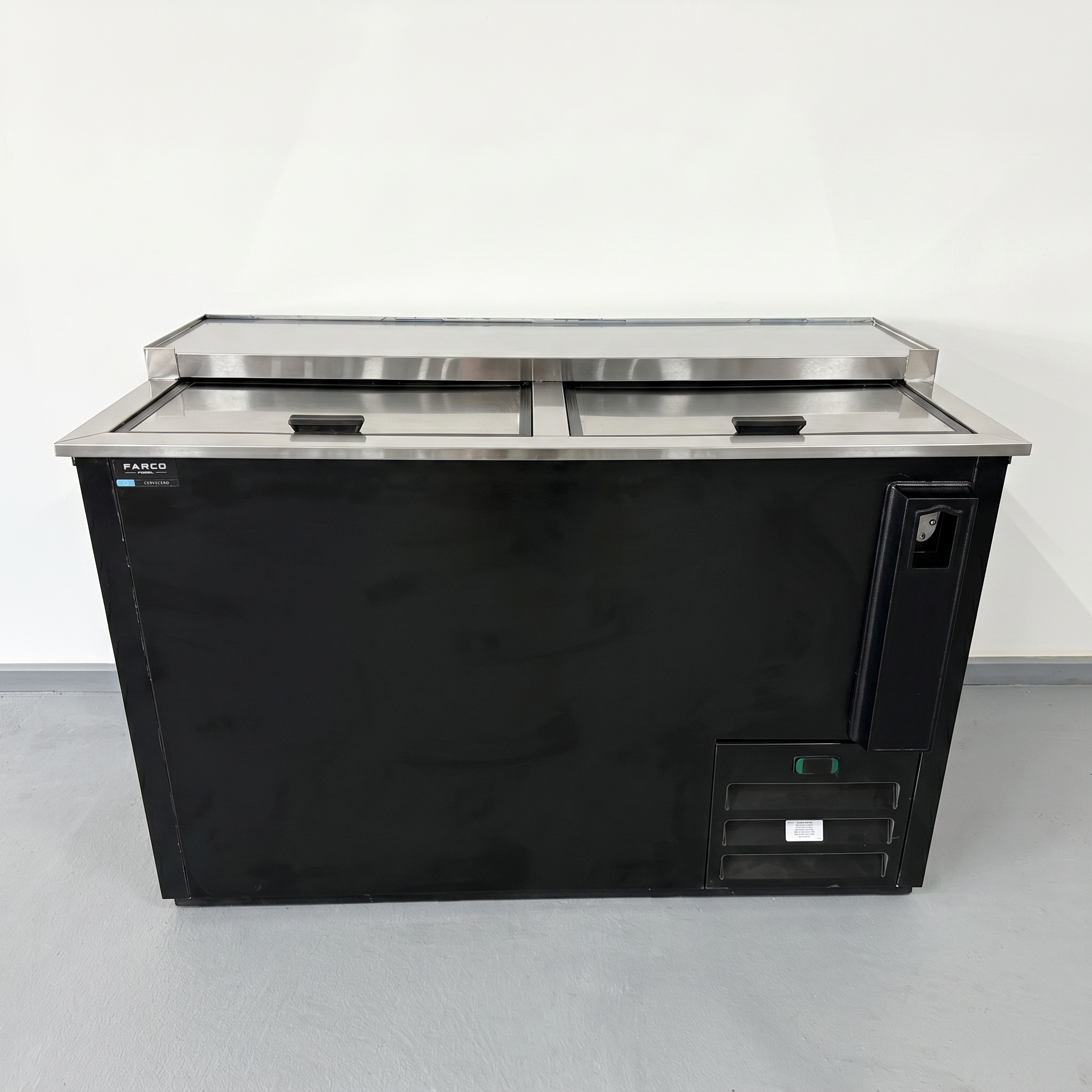 Farco Fogel Subzero barkoeling voorzien van 2 schuiven bovenlader 396 liter -9 graden 132 cm