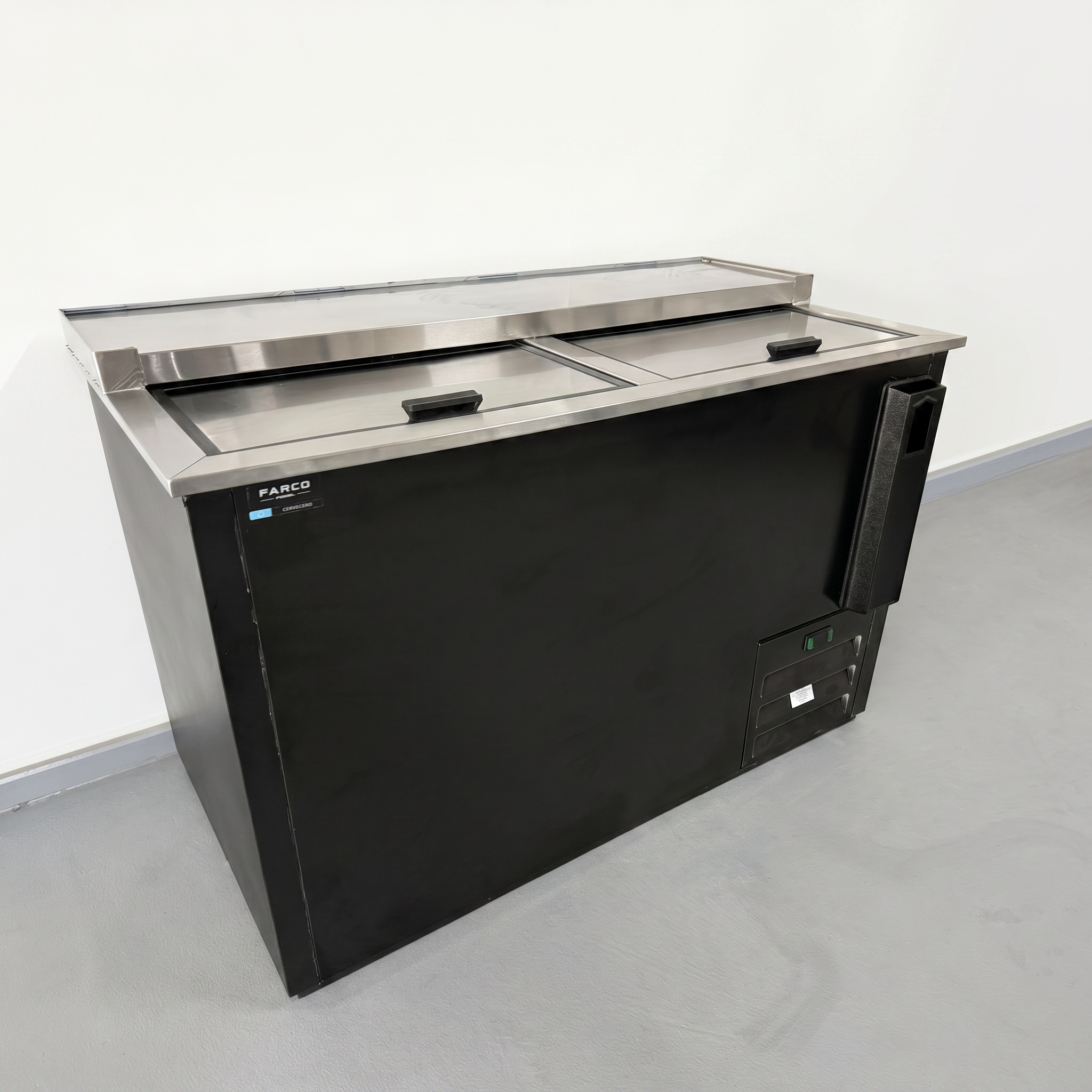 Farco Fogel Subzero barkoeling voorzien van 2 schuiven bovenlader 396 liter -9 graden 132 cm - Afbeelding 2