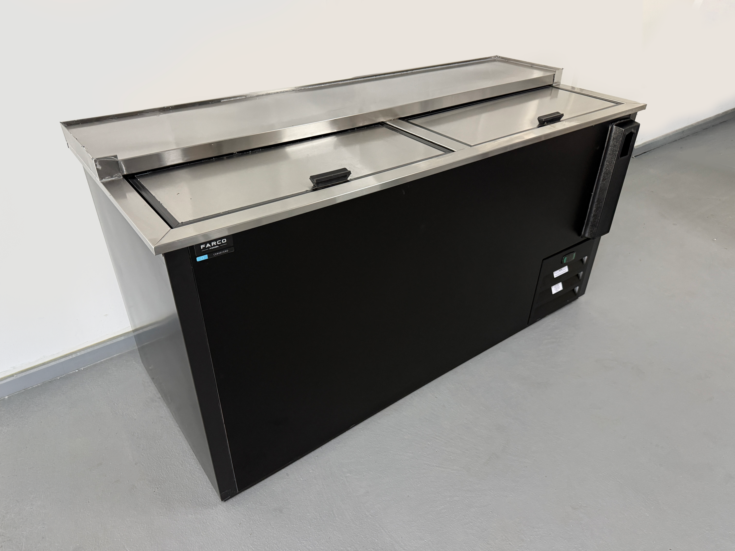 Farco Fogel Subzero barkoeling voorzien van 2 schuiven bovenlader 538 liter -9 graden 169,5 cm - Afbeelding 2