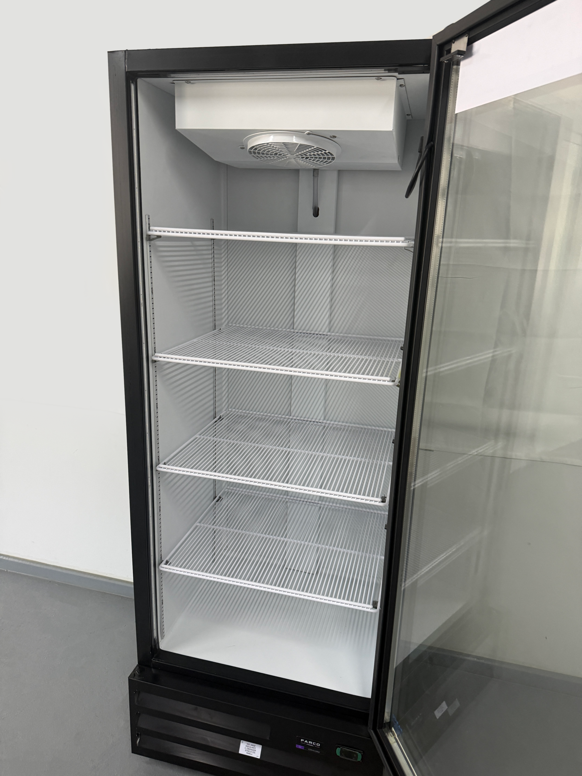 Farco Fogel Subzero, frigorífico con puerta de cristal, refrigeración Subzero a -7,5 grados, 510 litros - Imagen 4