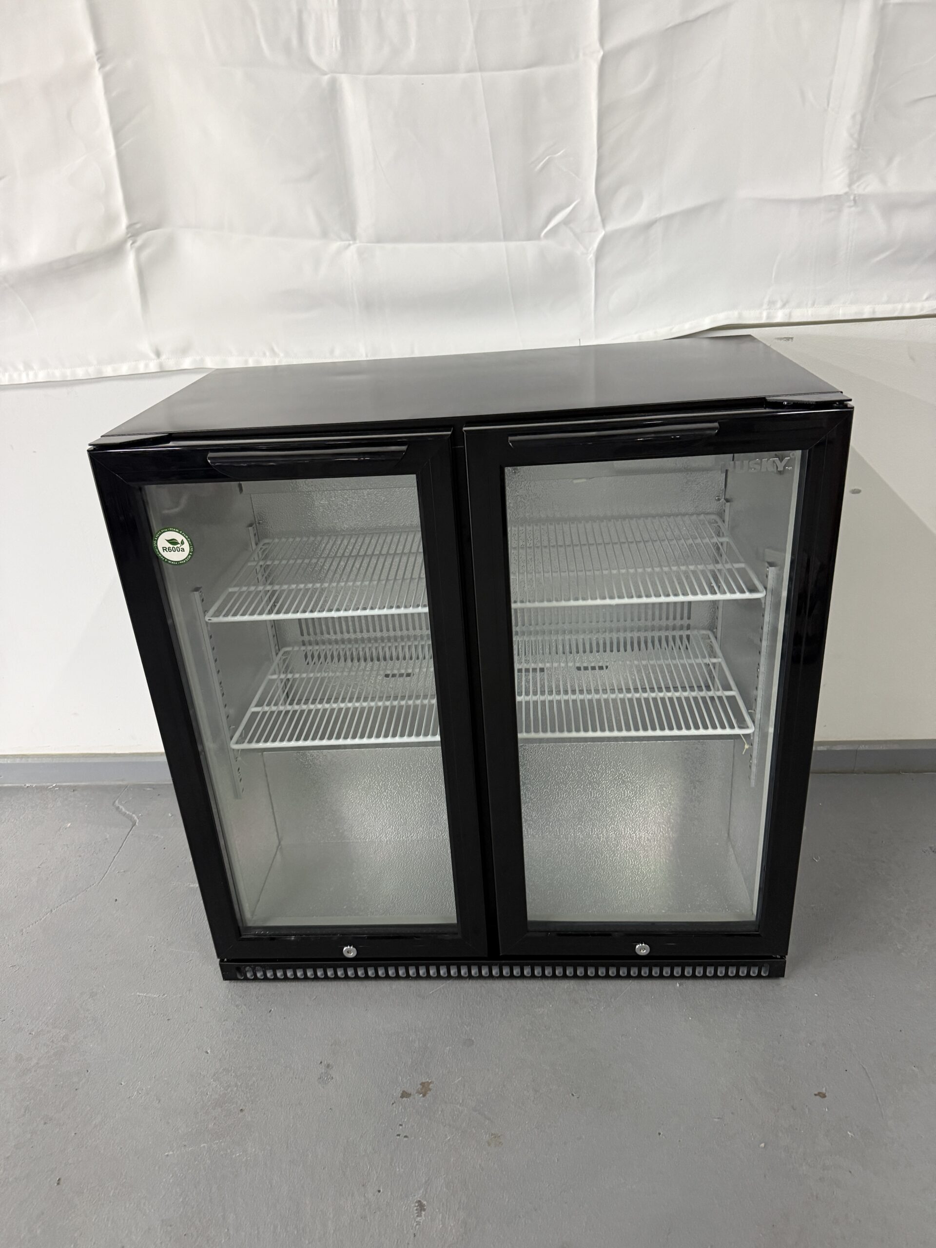 Husky Barkoeling met 2 deuren 186 liter 86,5 cm