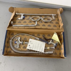 T&S voorspoeldouche 1-puntsbladmontage met tussenkraan, EU-2DP12