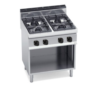 Berto's RVS 4 Pits gasfornuis Max power 28 kW