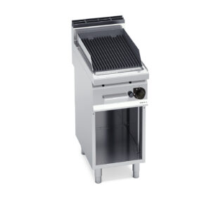 Berto's RVS Lavagrill 40 cm 7 kW
