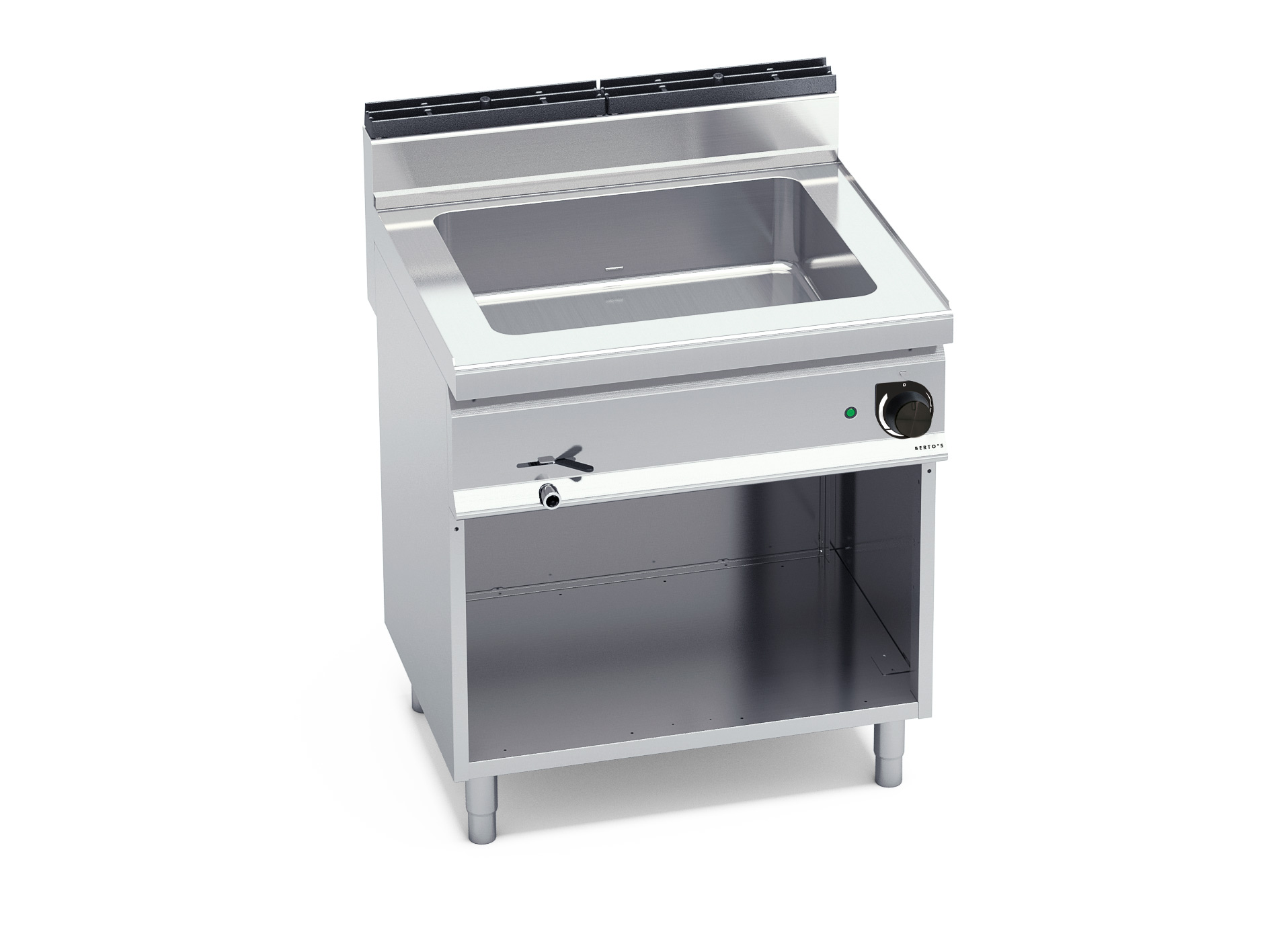 Berto's RVS Bain marie 2/1 GN 230V