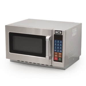 Microondas HCB - 1000 vatios - 34 litros - 230 V - acero inoxidable