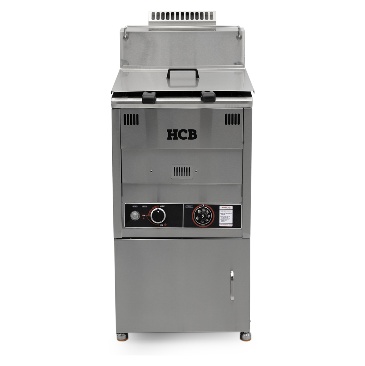 HCB Friteuse - 22 liter - propaan - RVS - Afbeelding 8