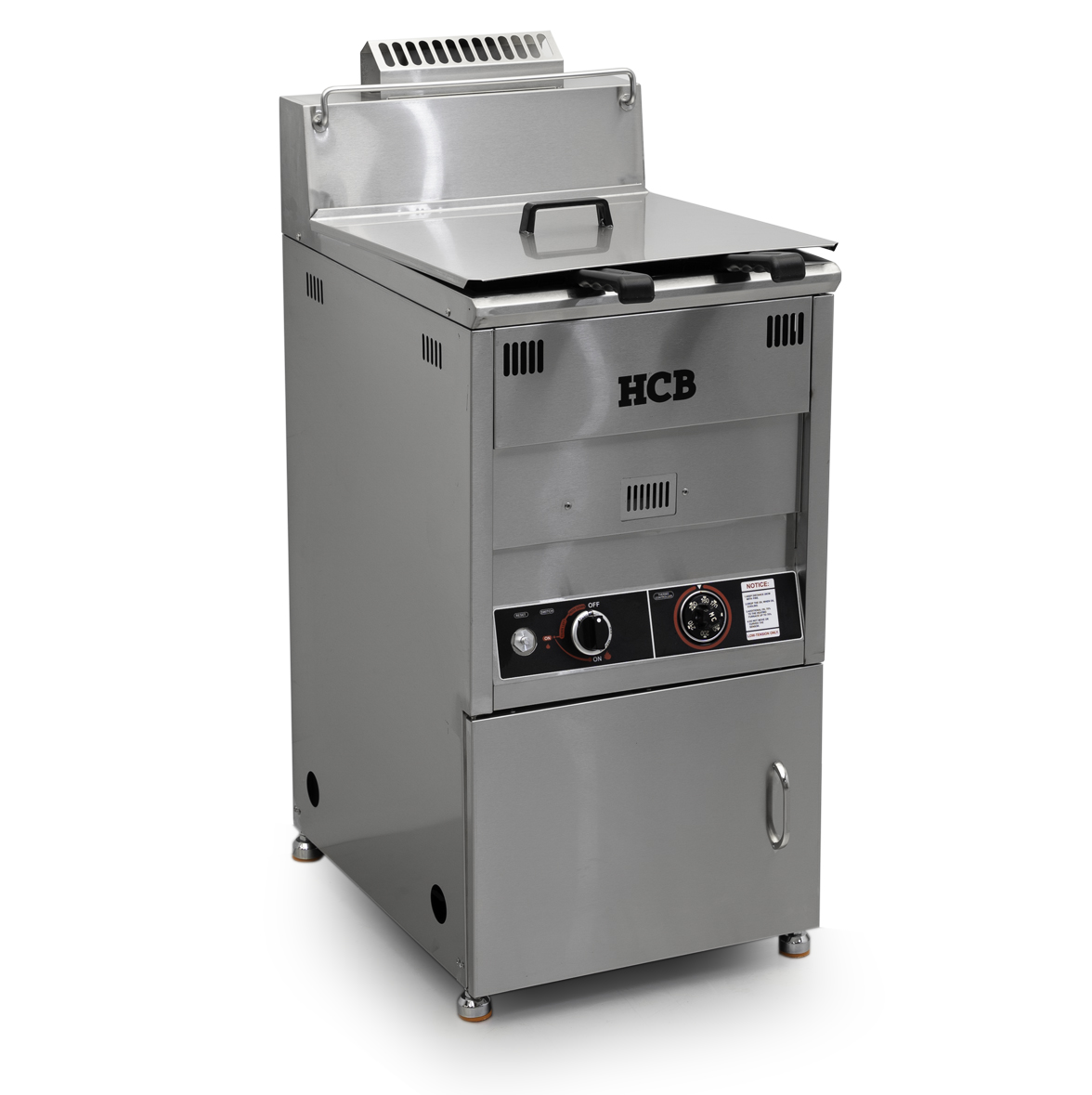 HCB Friteuse - 22 liter - propaan - RVS - Afbeelding 2