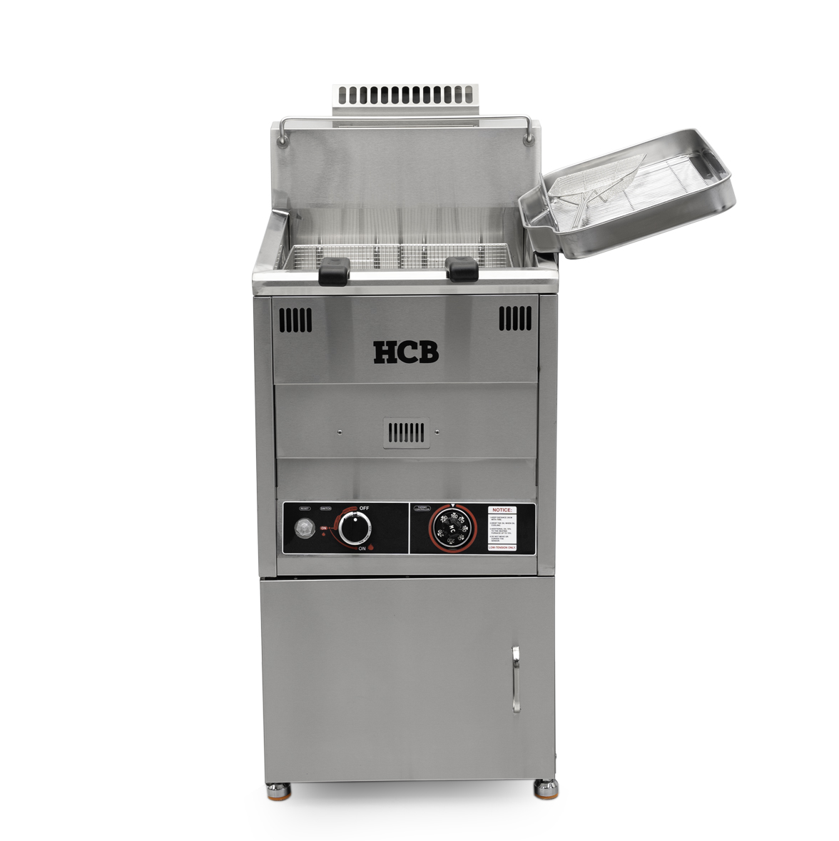 HCB Friteuse - 22 liter - propaan - RVS - Afbeelding 3