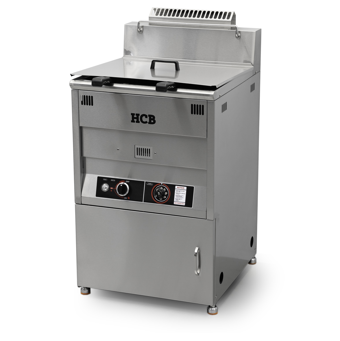 HCB Friteuse - 28 liter - propaan - RVS