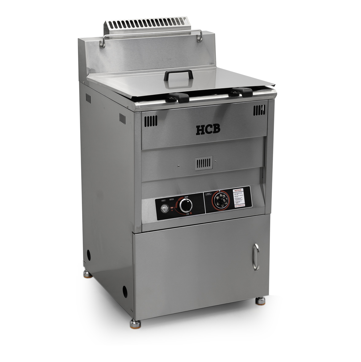 HCB Friteuse - 28 liter - propaan - RVS - Afbeelding 2