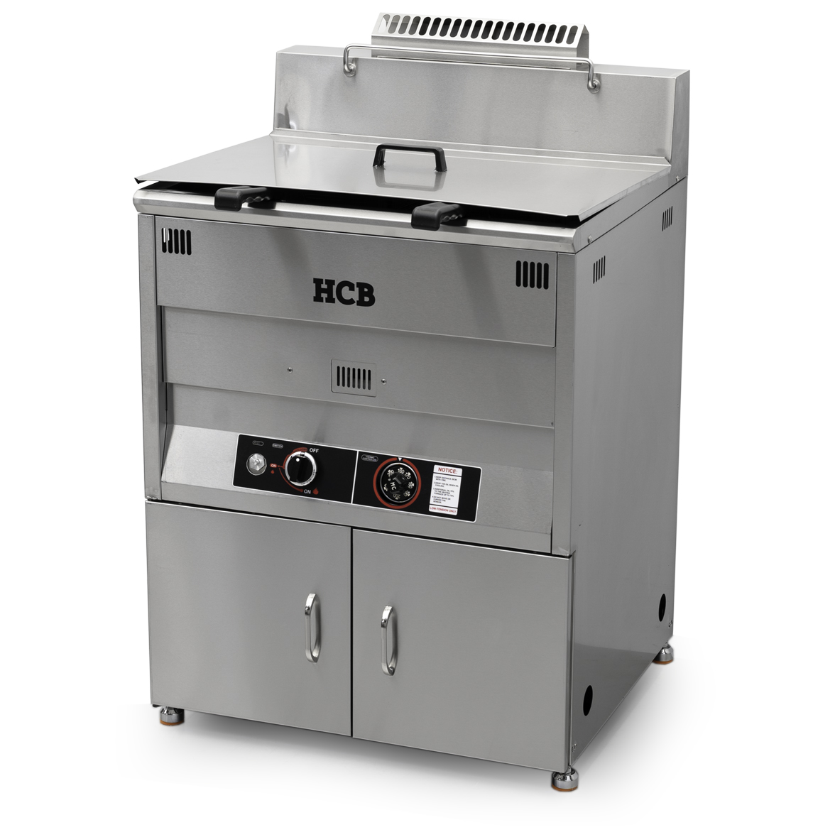 HCB Friteuse - 36 liter - propaan - RVS