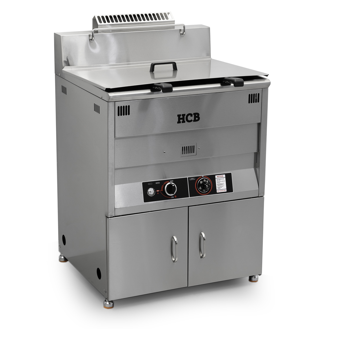 HCB Friteuse - 36 liter - propaan - RVS - Afbeelding 2