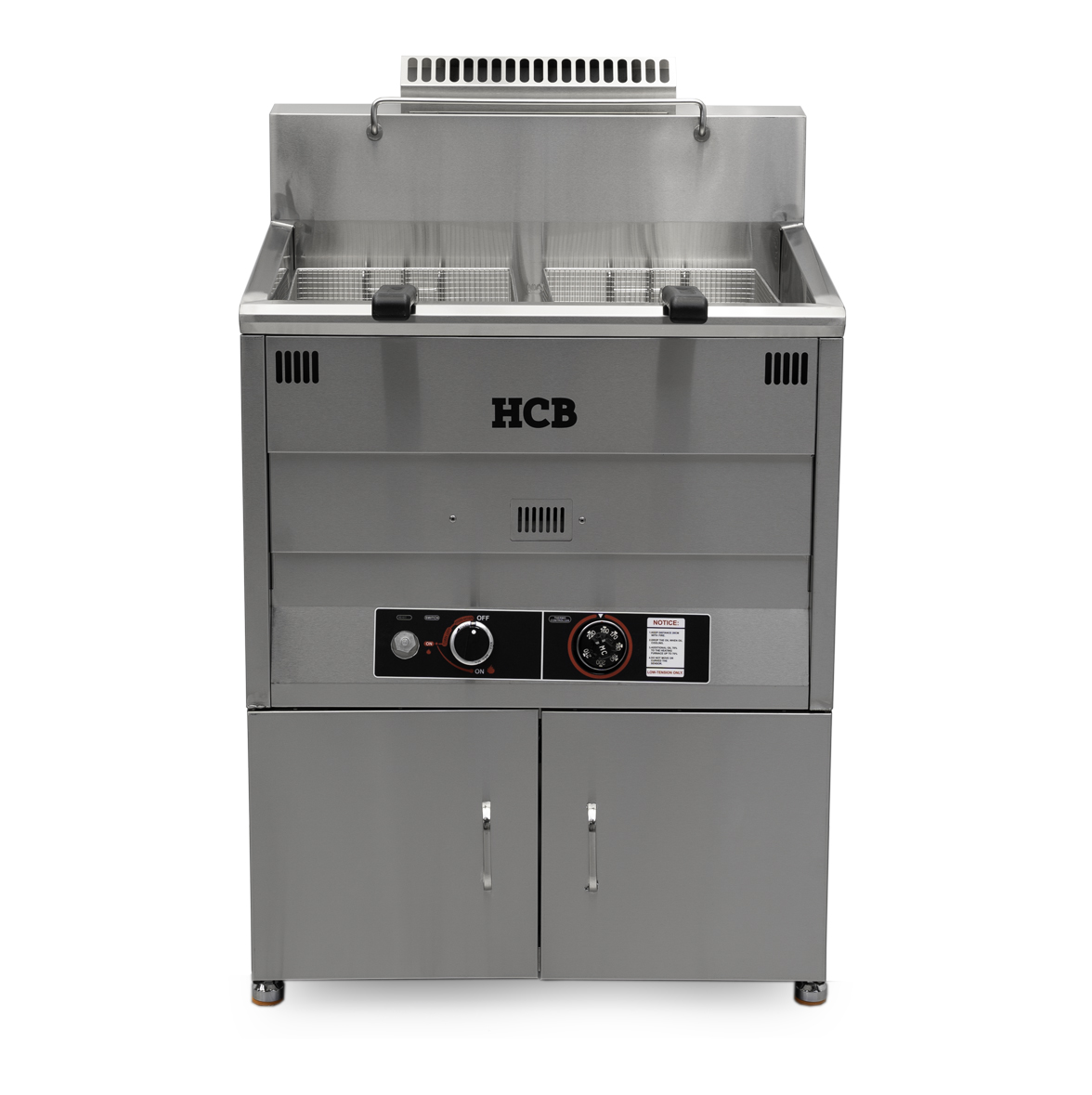 HCB Friteuse - 36 liter - propaan - RVS - Afbeelding 3