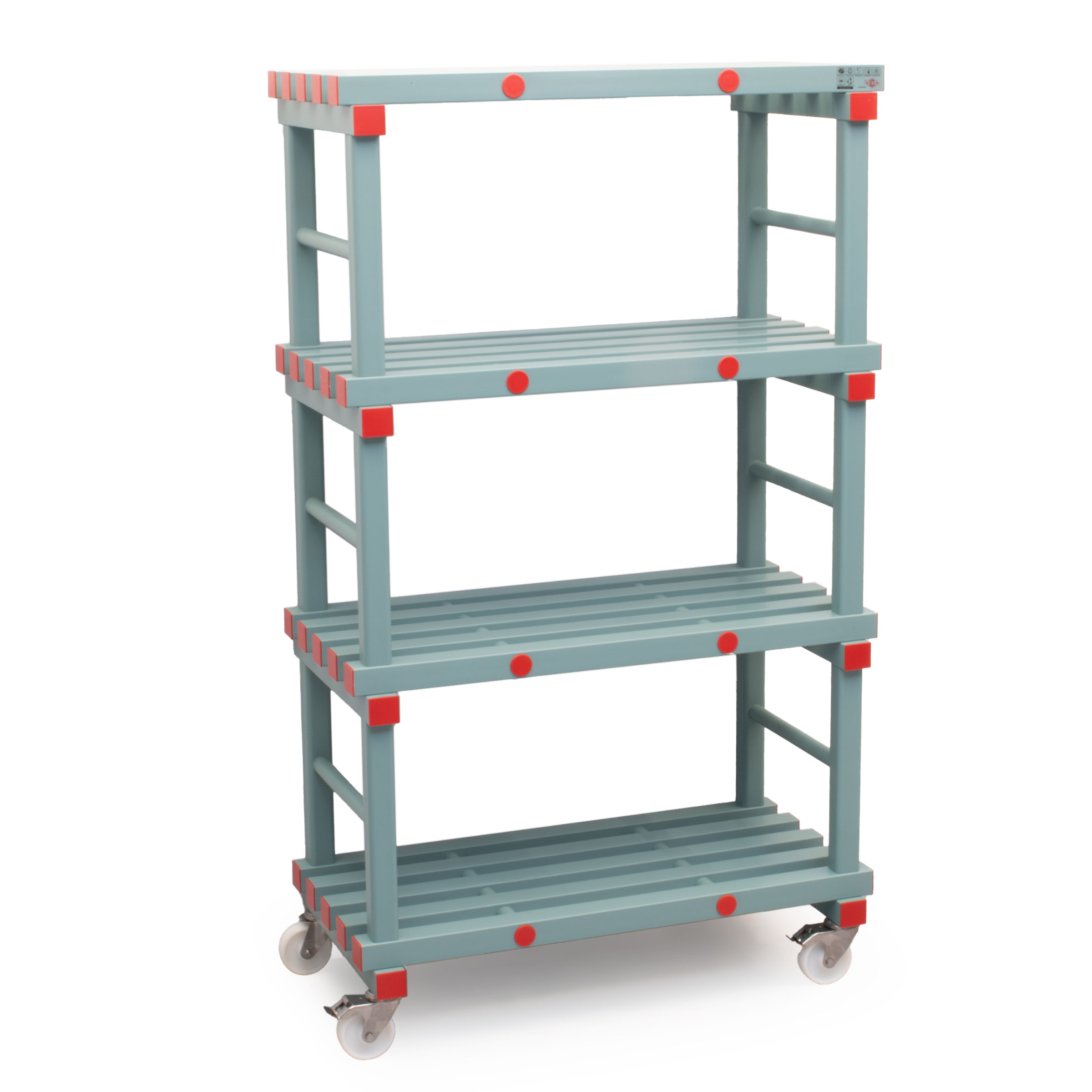 REA Verrijdbare Eurostelling - koelcel - vriescel - 100 x 50 x 175 cm - Afbeelding 2