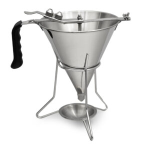 HCB Portioneertrechter - 1,8 liter - RVS