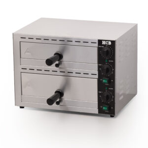 HCB Double Snack Oven - Pizza Oven - 230V - Stainless Steel