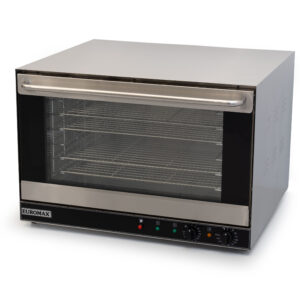 Euromax Heteluchtoven - Linea Nero Turbo 10904N - 60x40 cm - convectie - 230V - RVS