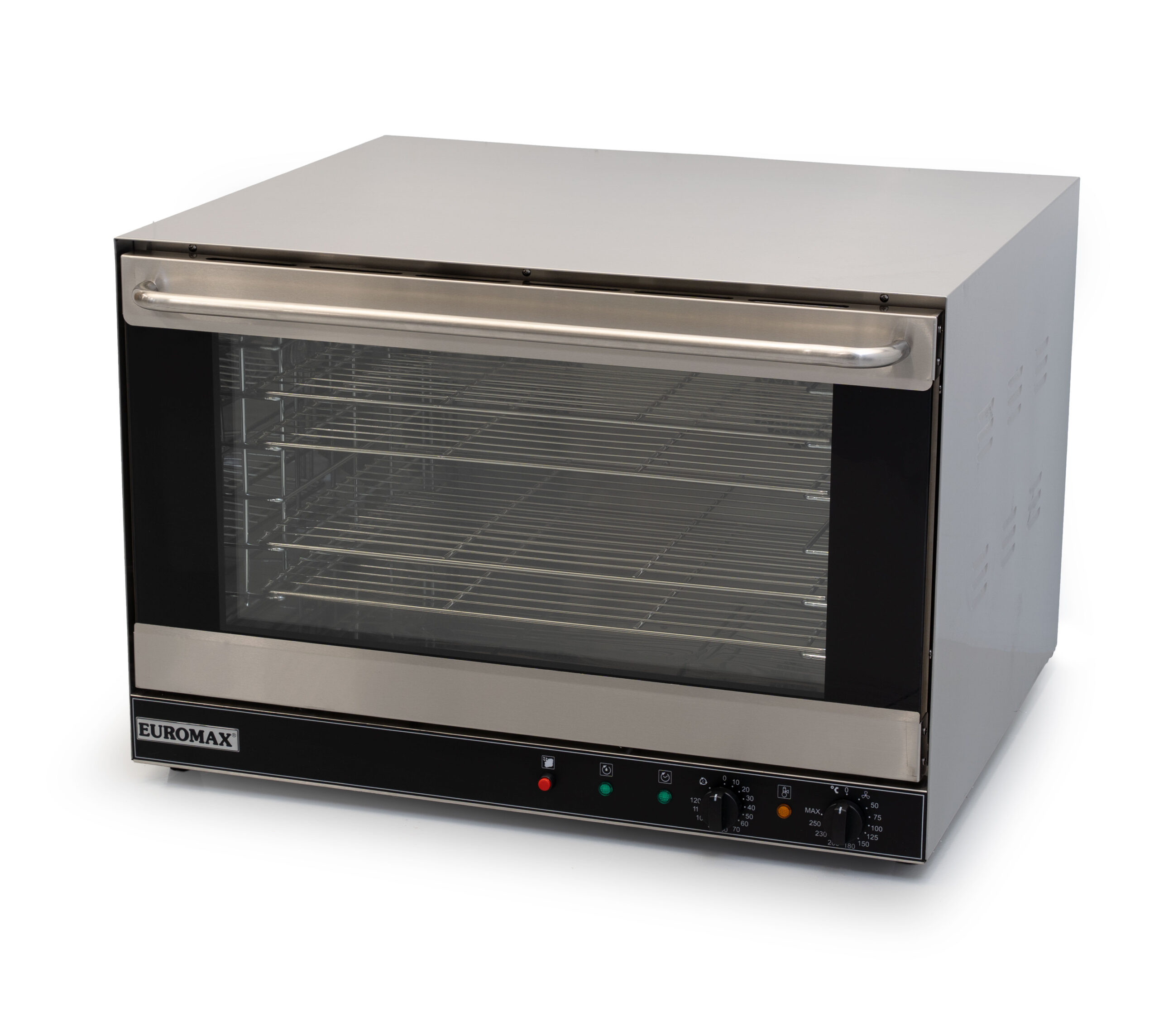 Euromax Heteluchtoven - Linea Nero Turbo 10904N - 60x40 cm - convectie - 230V - RVS
