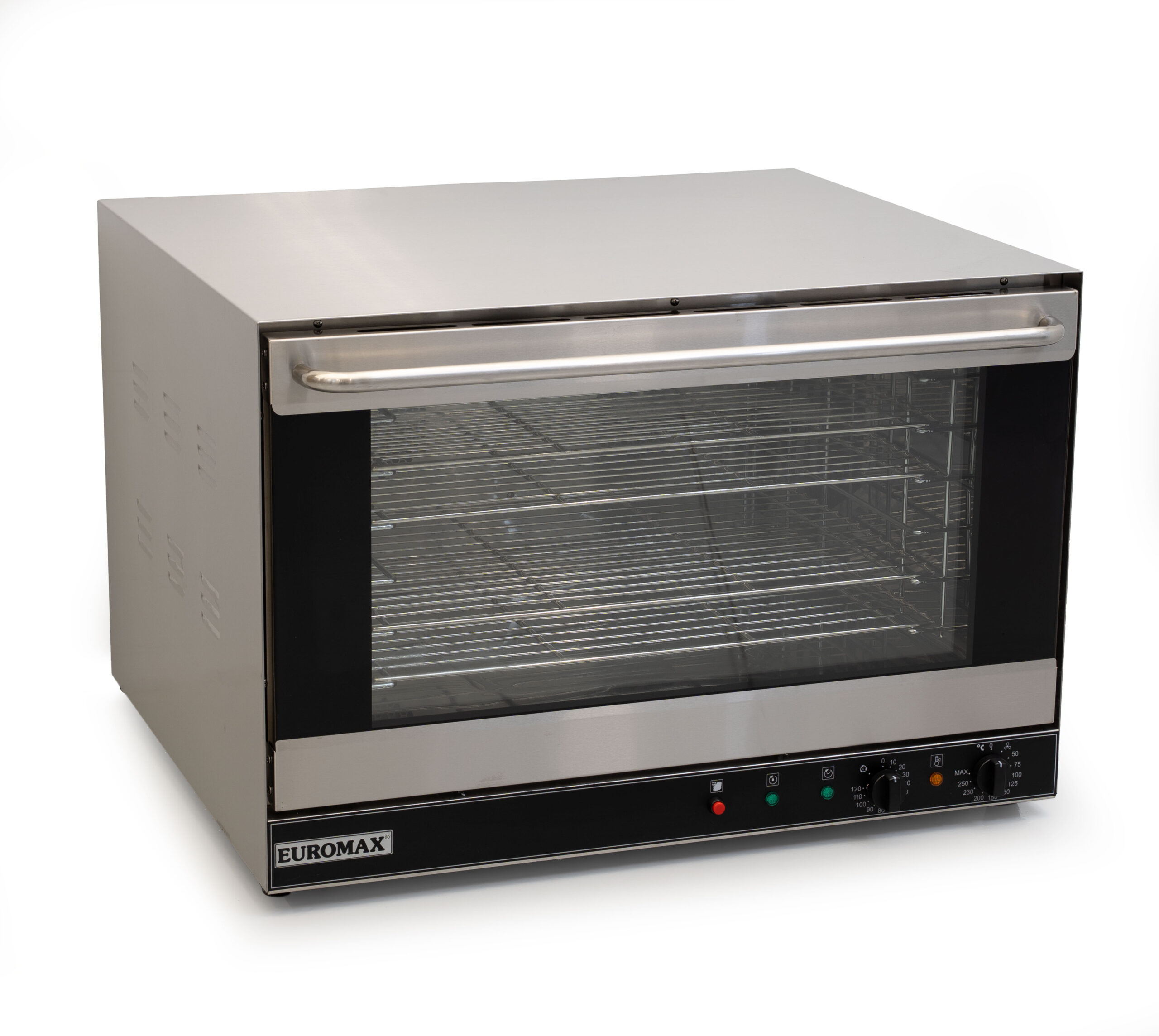 Euromax Heteluchtoven - Linea Nero Turbo 10904N - 60x40 cm - convectie - 230V - RVS - Afbeelding 2