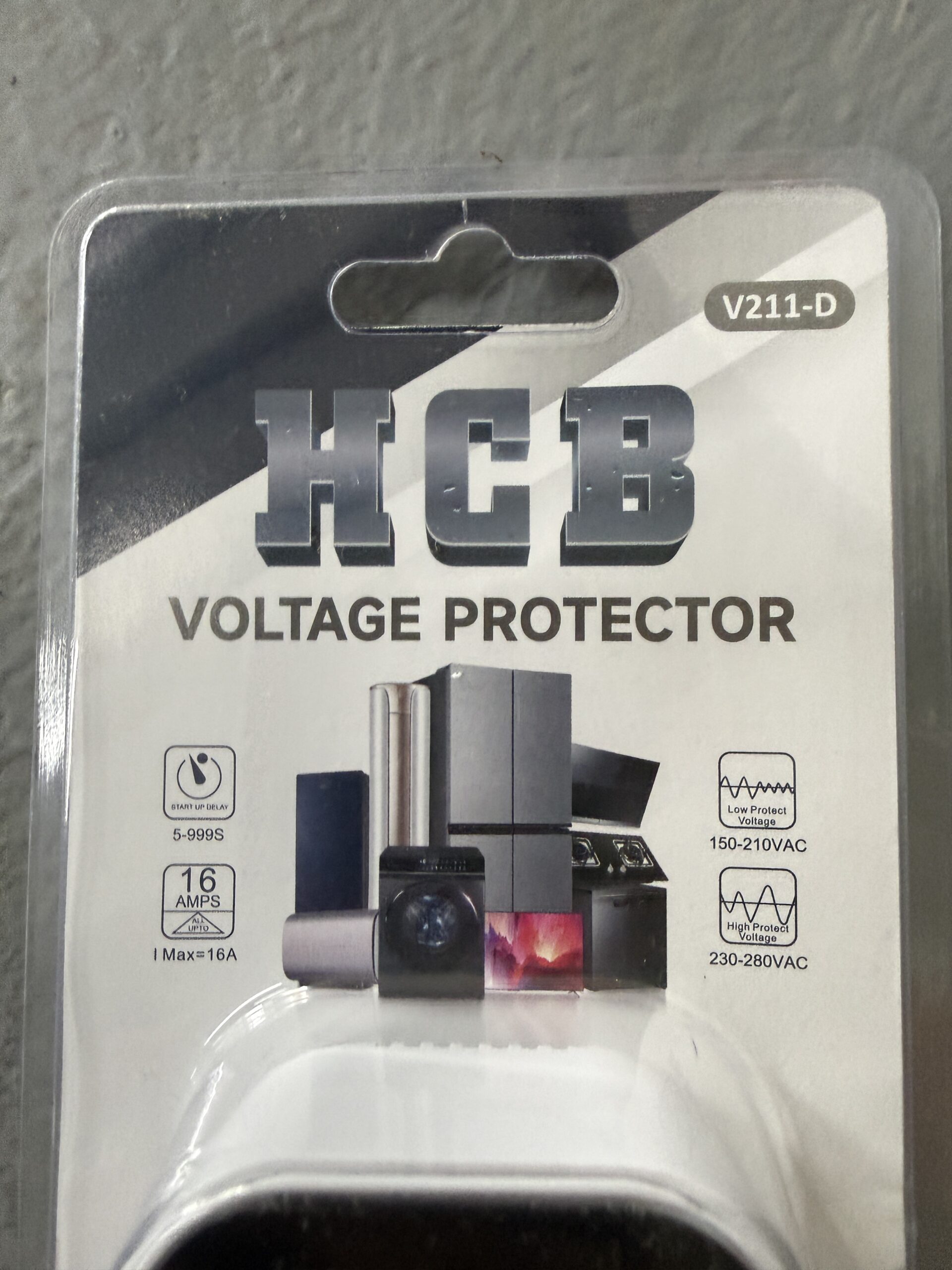 HCB Surge Protector 16A 230V - Image 2