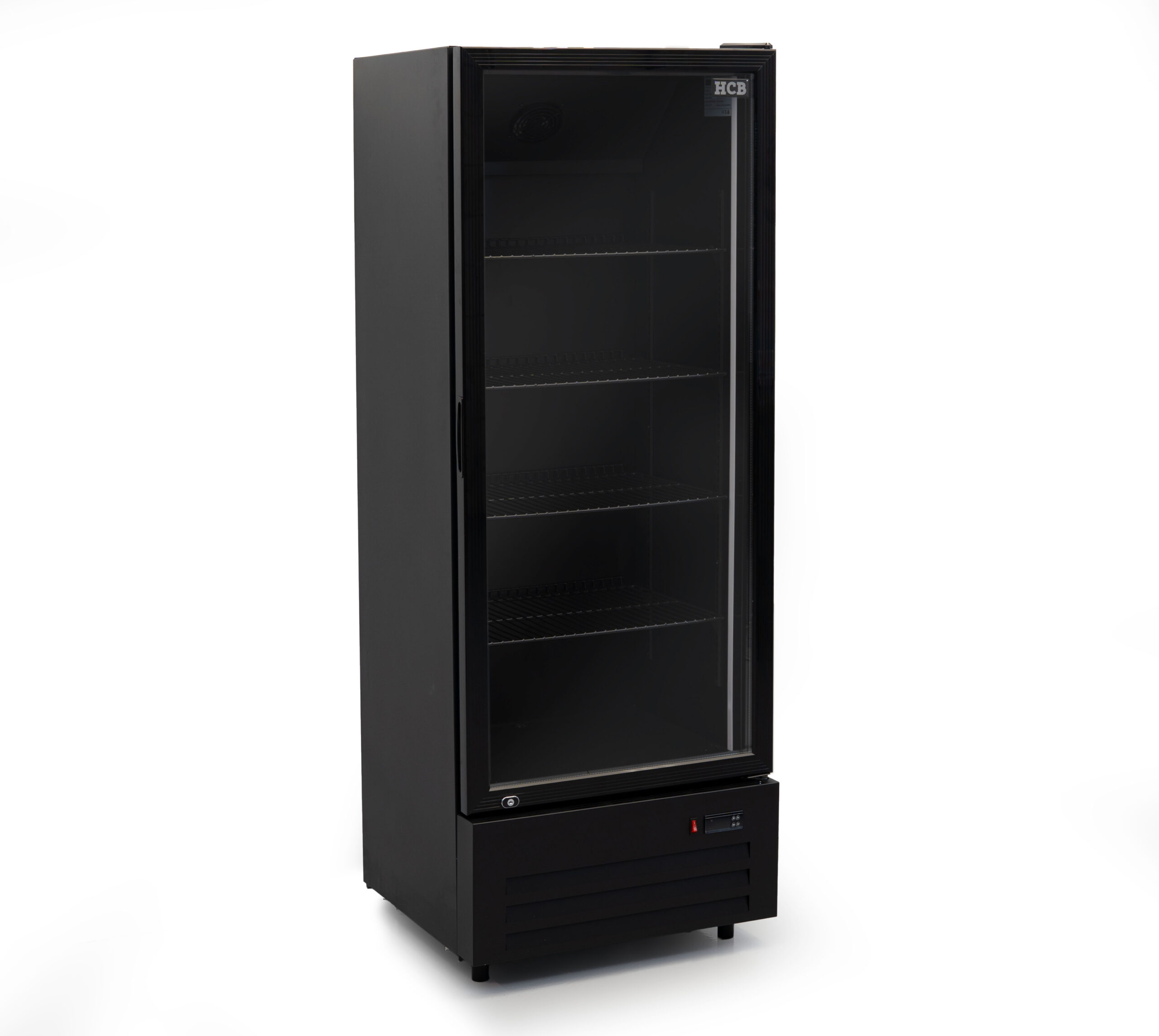 Nevera de cristal HCB - 289 litros - negro - 230 V - Imagen 2