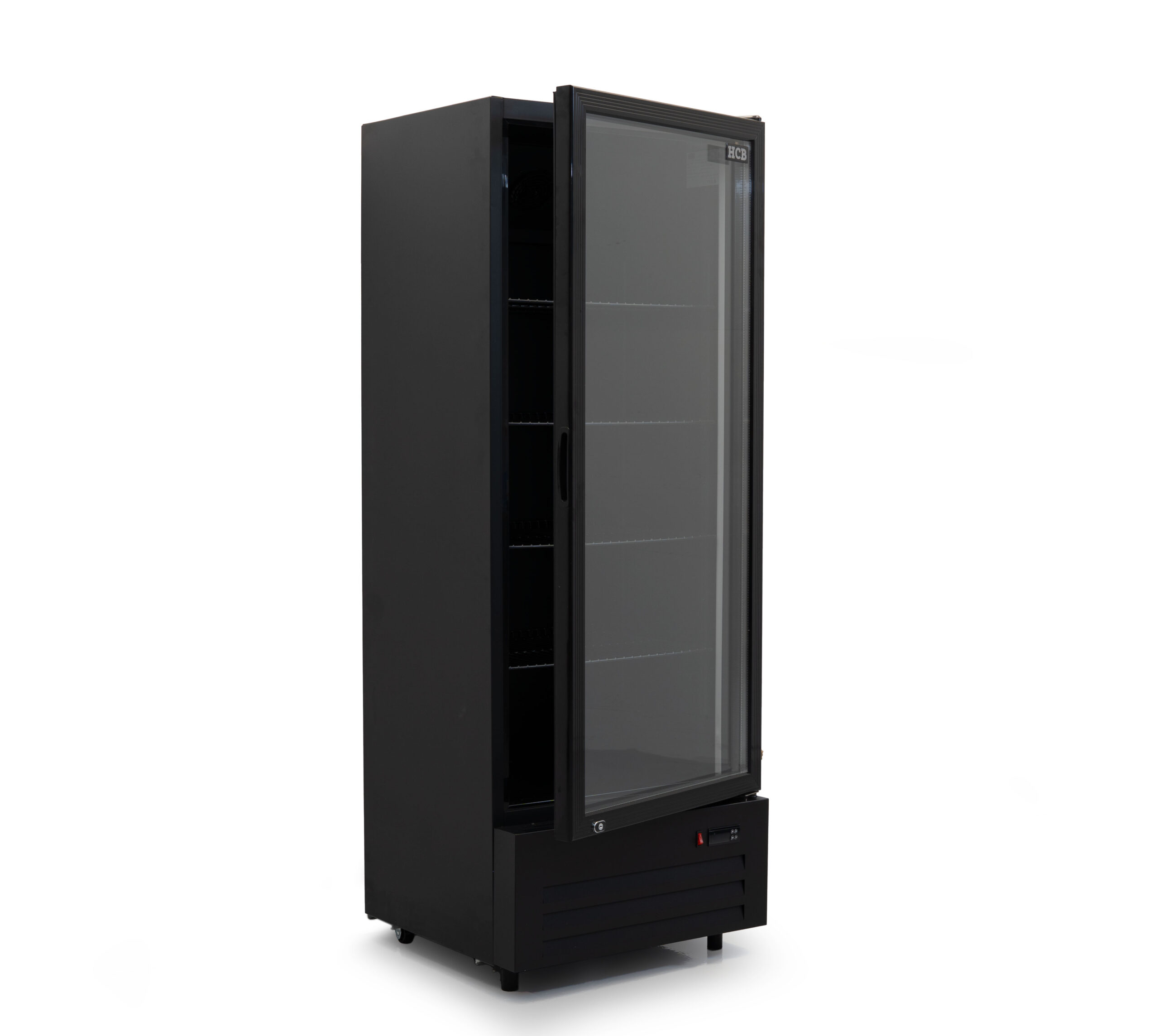 Nevera de cristal HCB - 289 litros - negro - 230 V - Imagen 3
