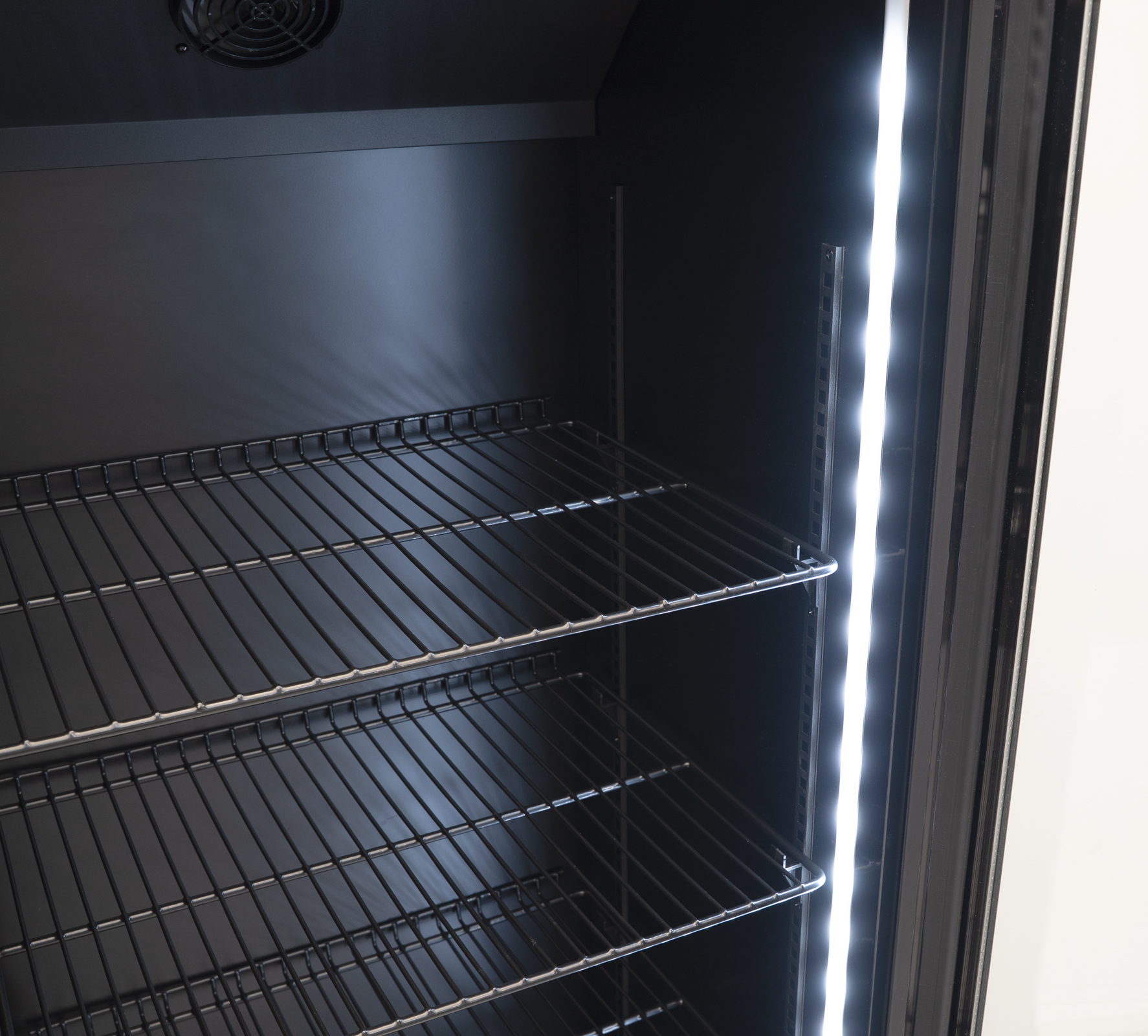 Nevera de cristal HCB - 289 litros - negro - 230 V - Imagen 8